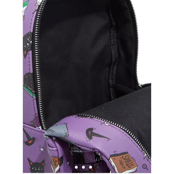NWT! Disney Hocus Pocus Salem Sanderson Sisters Icons Mini Backpack - Picture 4 of 10